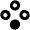 Gamepad Down Alt Icon from Outlined Line - Material Pro Set