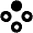 Gamepad Up Alt Icon from Outlined Line - Material Pro Set