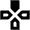 Gamepad Up Icon from Outlined Line - Material Pro Set