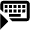 Keyboard One Hand Right Icon from Outlined Line - Material Pro Set