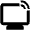 Monitor Wireless Icon from Outlined Line - Material Pro Set
