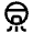 Robot Vacuum Icon from Outlined Line - Material Pro Set