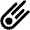 Comet Icon from Outlined Line - Material Pro Set