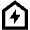 Eco House Icon from Outlined Line - Material Pro Set