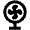 Fan Icon from Outlined Line - Material Pro Set