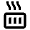 Heater Icon from Outlined Line - Material Pro Set