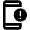 Phonelink Alert Icon from Outlined Line - Material Pro Set