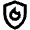 Shield Fire Icon from Outlined Line - Material Pro Set