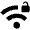 Wifi Password Off Icon from Outlined Line - Material Pro Set