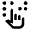 Braille Icon from Outlined Line - Material Pro Set