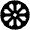 Dhammajak Bhuddhism Religion Icon from Outlined Line - Material Pro Set