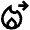Fire Exit Icon from Outlined Line - Material Pro Set