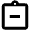Assignment Subtract Icon from Outlined Line - Material Pro Set