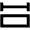 Column Width Icon from Outlined Line - Material Pro Set