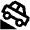 Hill Down Icon from Outlined Line - Material Pro Set