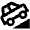 Hill Up Icon from Outlined Line - Material Pro Set
