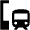 Train Station Icon from Outlined Line - Material Pro Set