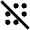 Apps Off Icon from Outlined Line - Material Pro Set