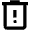 Bin Alert Icon from Outlined Line - Material Pro Set