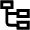Hierarchy 3 Icon from Outlined Line - Material Pro Set