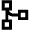 Merge Git Icon from Outlined Line - Material Pro Set