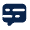 Danmaku Fill Icon from Mingcute Fill Set