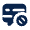Danmaku Off Fill Icon from Mingcute Fill Set