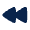 Fast Rewind Fill Icon from Mingcute Fill Set