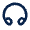 Headphone Line Icon from Mingcute Line Set