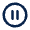 Pause Circle Line Icon from Mingcute Line Set