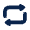 Repeat Fill Icon from Mingcute Fill Set