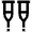 Crutches Icon from Atlas Line Set