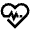 Heart Rate Icon from Atlas Line Set