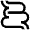 Intestine Icon from Atlas Line Set