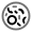 Bacteria Icon from Solar Line Duotone Set
