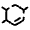 Benzene Ring Icon from Solar Broken Set