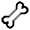 Bone Icon from Solar Line Duotone Set