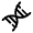 DNA Icon from Solar Linear Set