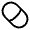 Pill Icon from Solar Linear Set