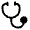 Stethoscope Icon from Solar Bold Set