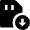 Sd Card Download Icon from Nova Solid Set