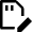 Sd Card Pen Edit Icon from Nova Line Set