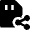 Sd Card Share Icon from Nova Solid Set