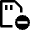 Sd Card Subtract Remove Icon from Nova Line Set