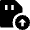 Sd Card Upload Icon from Nova Solid Set