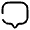 Chat  Square Icon from Solar Broken Set