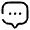 Chat Dots Icon from Solar Broken Set