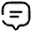 Chat Line Icon from Solar Broken Set