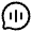 Chat Round Call Icon from Solar Linear Set