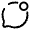 Chat Round Unread Icon from Solar Broken Set
